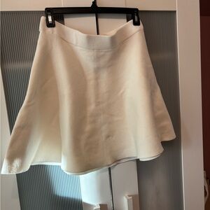 Hm white knit align skirt
